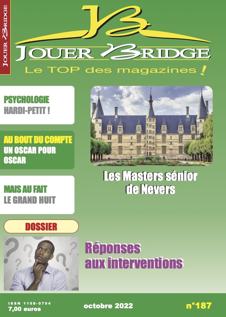 image Jouer Bridge 187 : Répondre à l'intervention