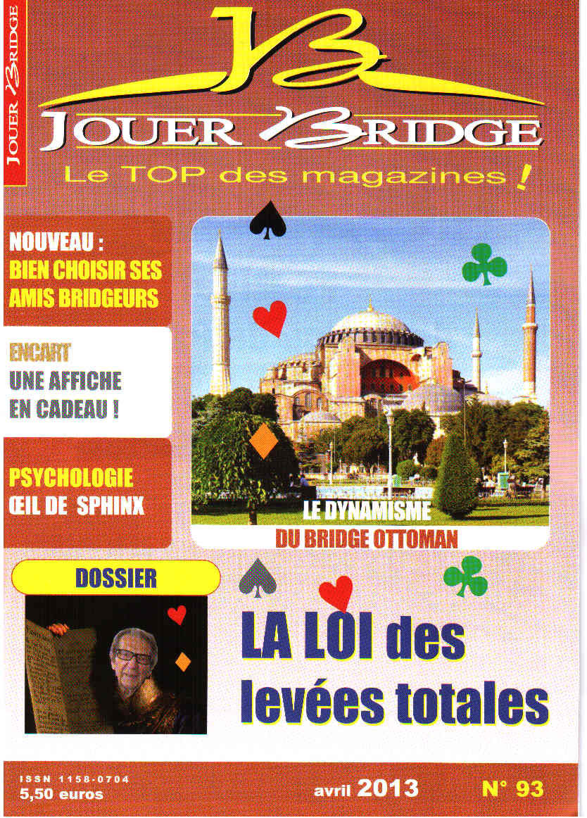 image Jouer Bridge  93 - La loi des levées totales 