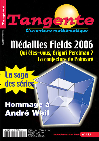 image Tangente n°112 - Médailles Fields 2006
