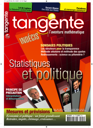 image Tangente n°140 - Statistiques et politique