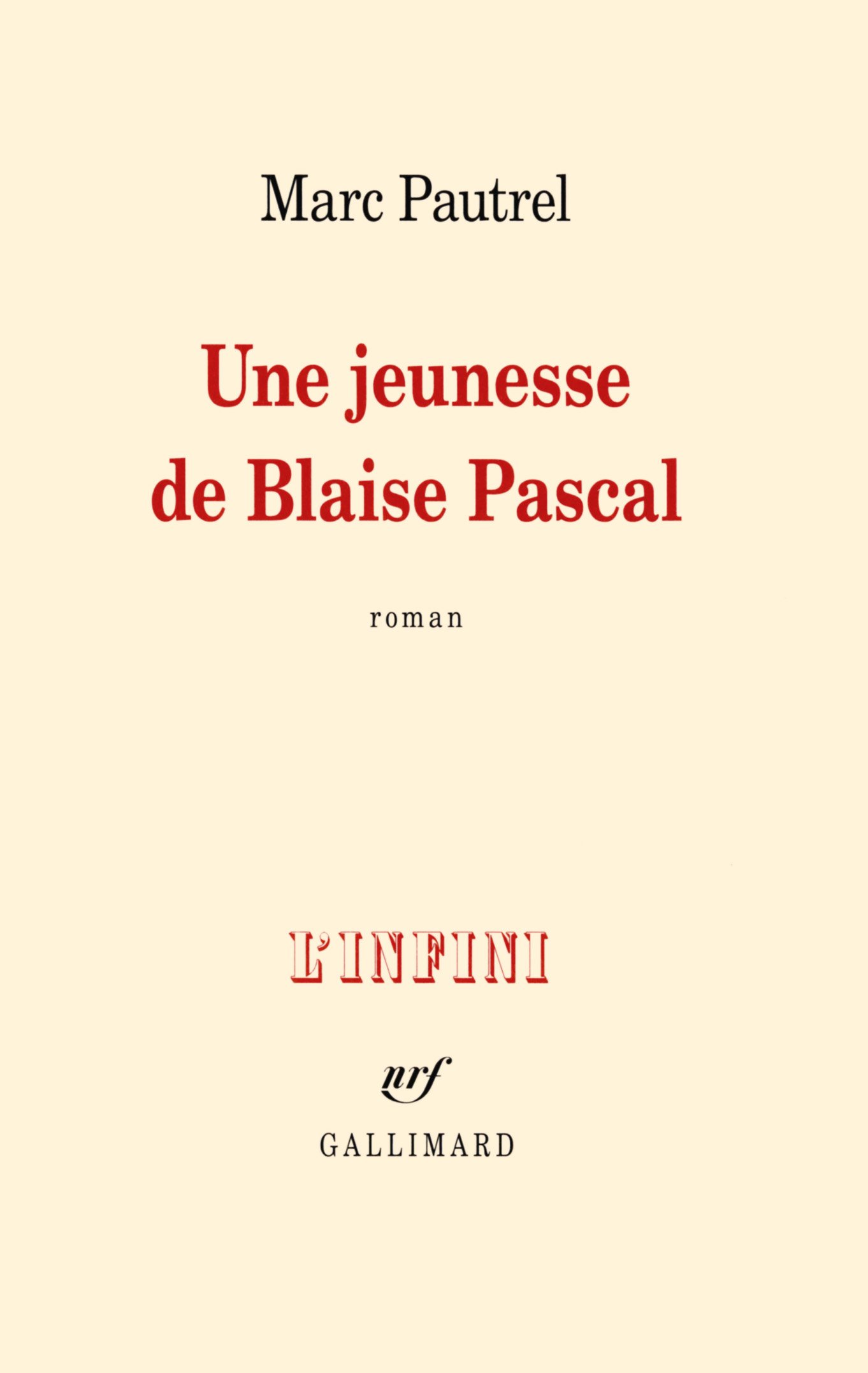 image Une jeunesse de Blaise Pascal