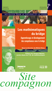 Les mathématiques du Bridge - Couverture 1