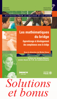Les mathématiques du Bridge - Couverture 2