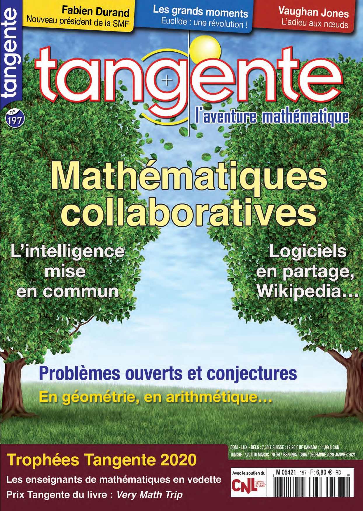 image Tangente n°197 - Mathématiques collaboratives