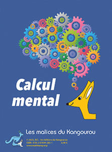 image Calcul mental, les malices du Kangourou.