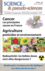image 316 - Causes de cancers; Pesticides et environnement ; Radioactivité et faibles doses