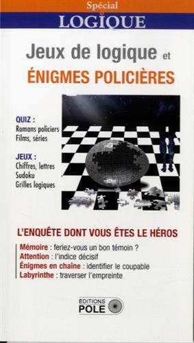 image Jeux logiques et énigmes policières (SPL25)