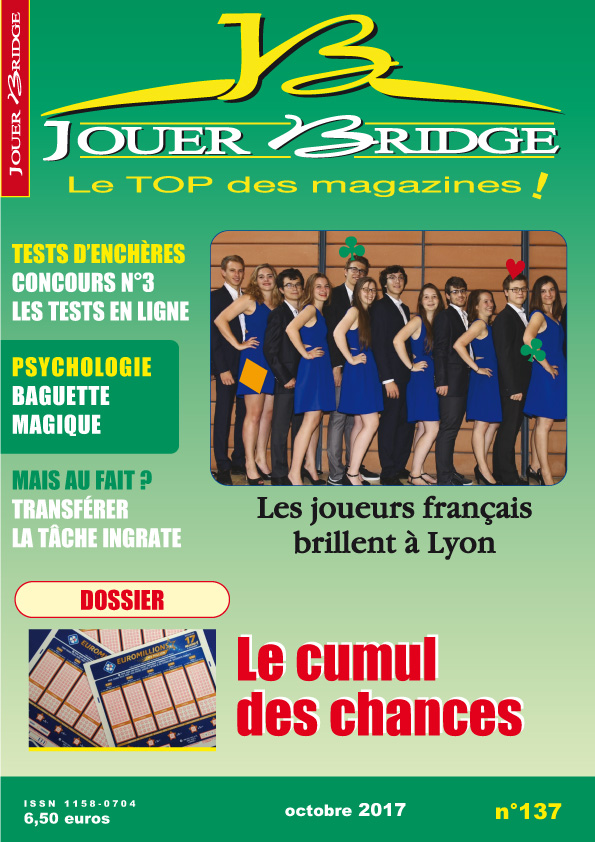 image Jouer Bridge 137 - le cumul des chances