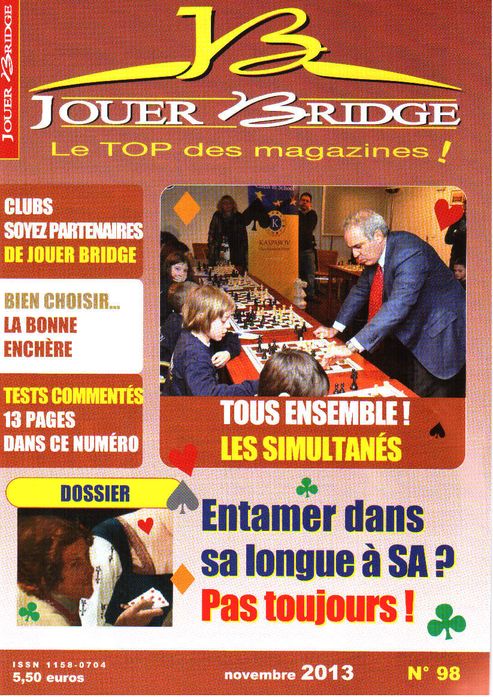 image Jouer Bridge 98 - Entamer dans sa longue à SA ?