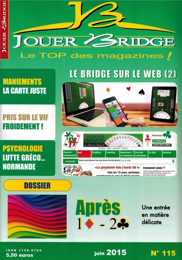 image Jouer Bridge 115 - Après 1 carreau, 2 trèfle 