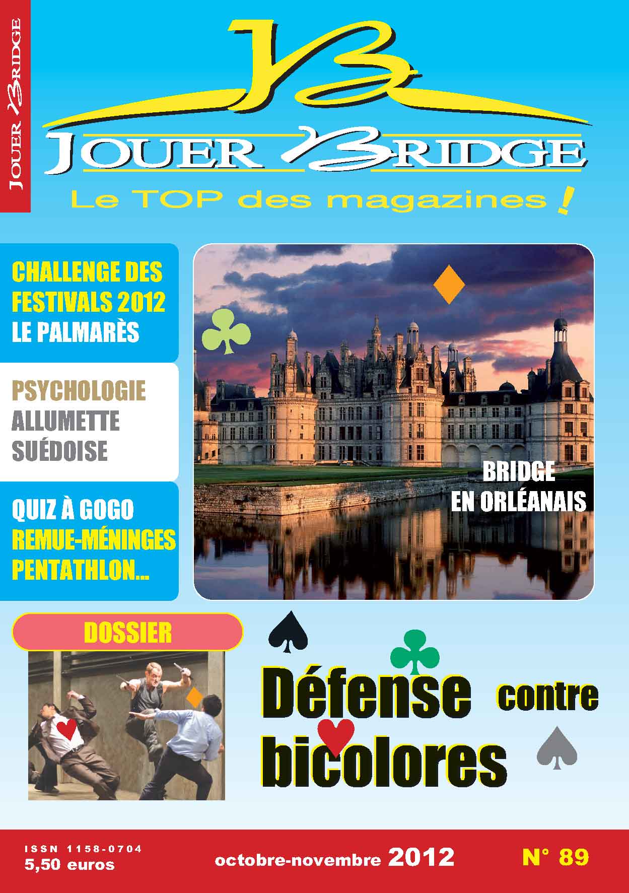 image Jouer Bridge 89 - Défense contre bicolores