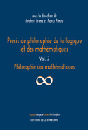 image Précis de philosophie de la logique et des mathématiques - Vol. 2