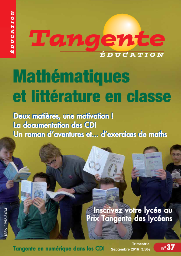 image TE 37 - Mathématiques et littérature en classe