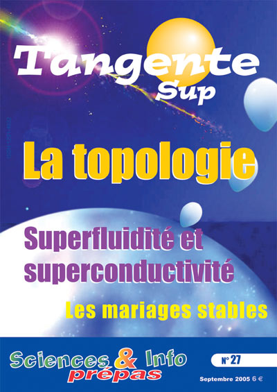 image Tangente Sup 27 - La Topologie 