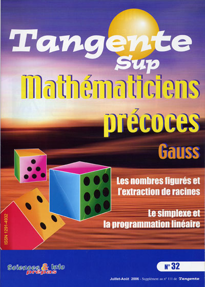 image Tangente Sup 32 - Mathématiciens précoces