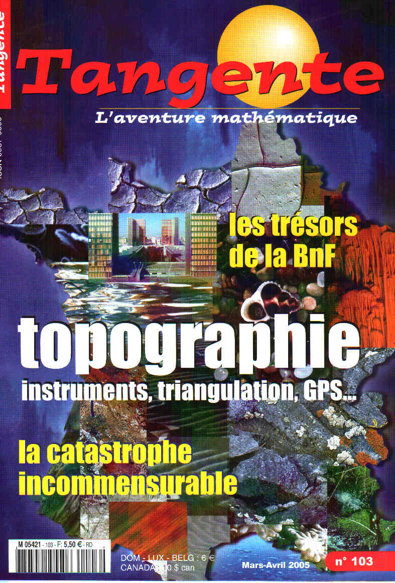 image Tangente n°103 - Topographie