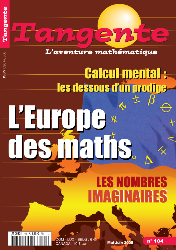 image Tangente n°104 - L'Europe des maths