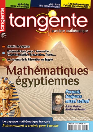 image Tangente n°127 - Mathématiques égyptiennes