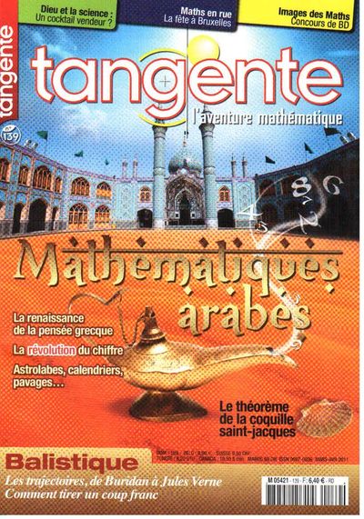 image Tangente n°139 - Mathématiques arabes
