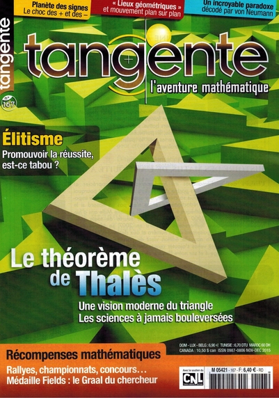 image Tangente n°167 - Le théorème de thales
