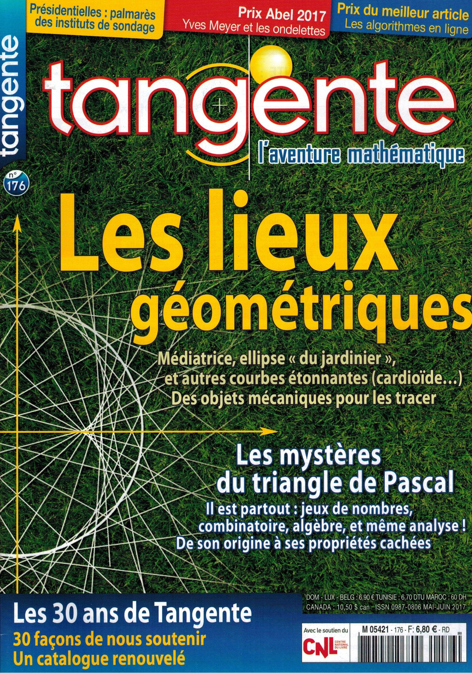 image Tangente n°176 - Les lieux géométriques