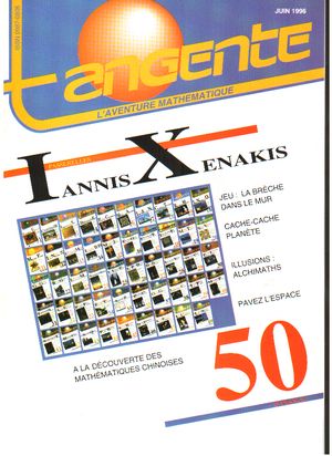 image Tangente n°50 - Iannis Xenakis