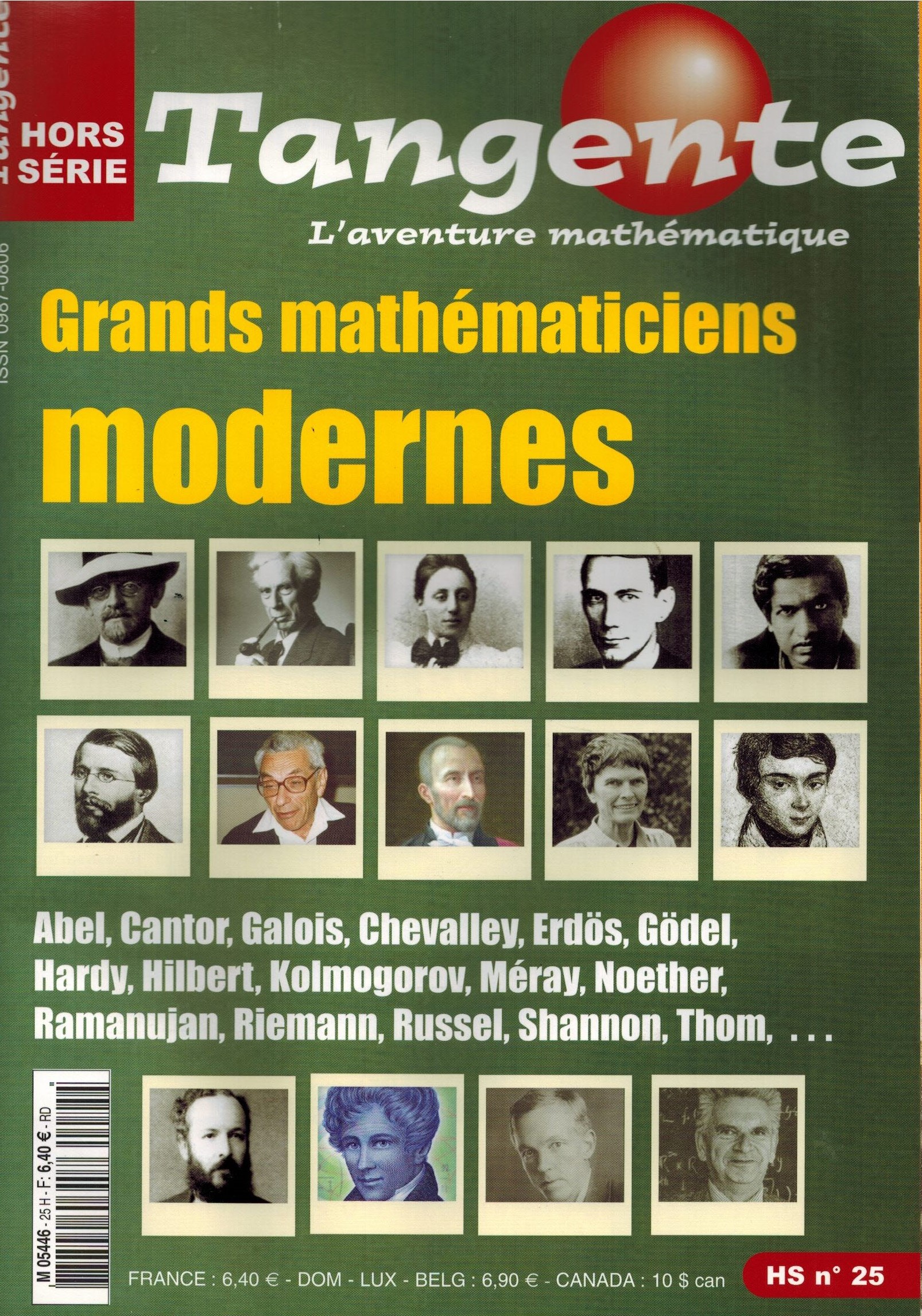 image Hs k 25 - Les grands mathématiciens modernes