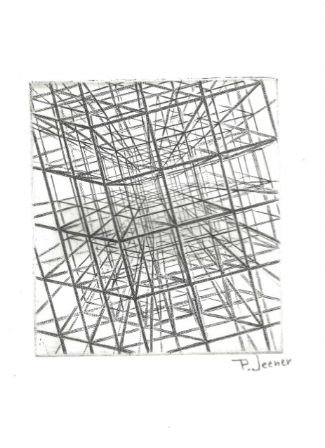 image Gravure de Jeener M3 Pavage hypercubes.